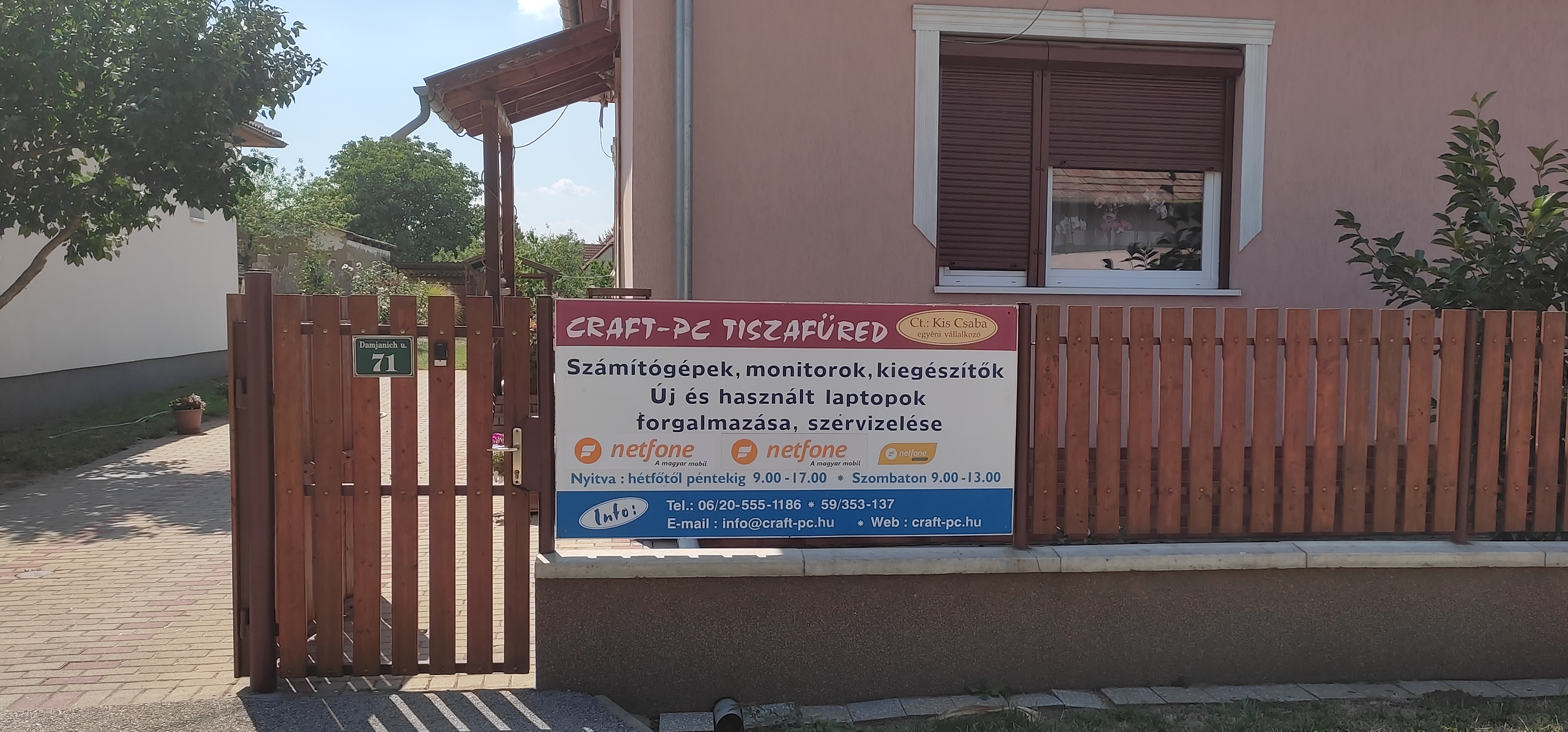 CRAFT-PC TISZAFÜRED