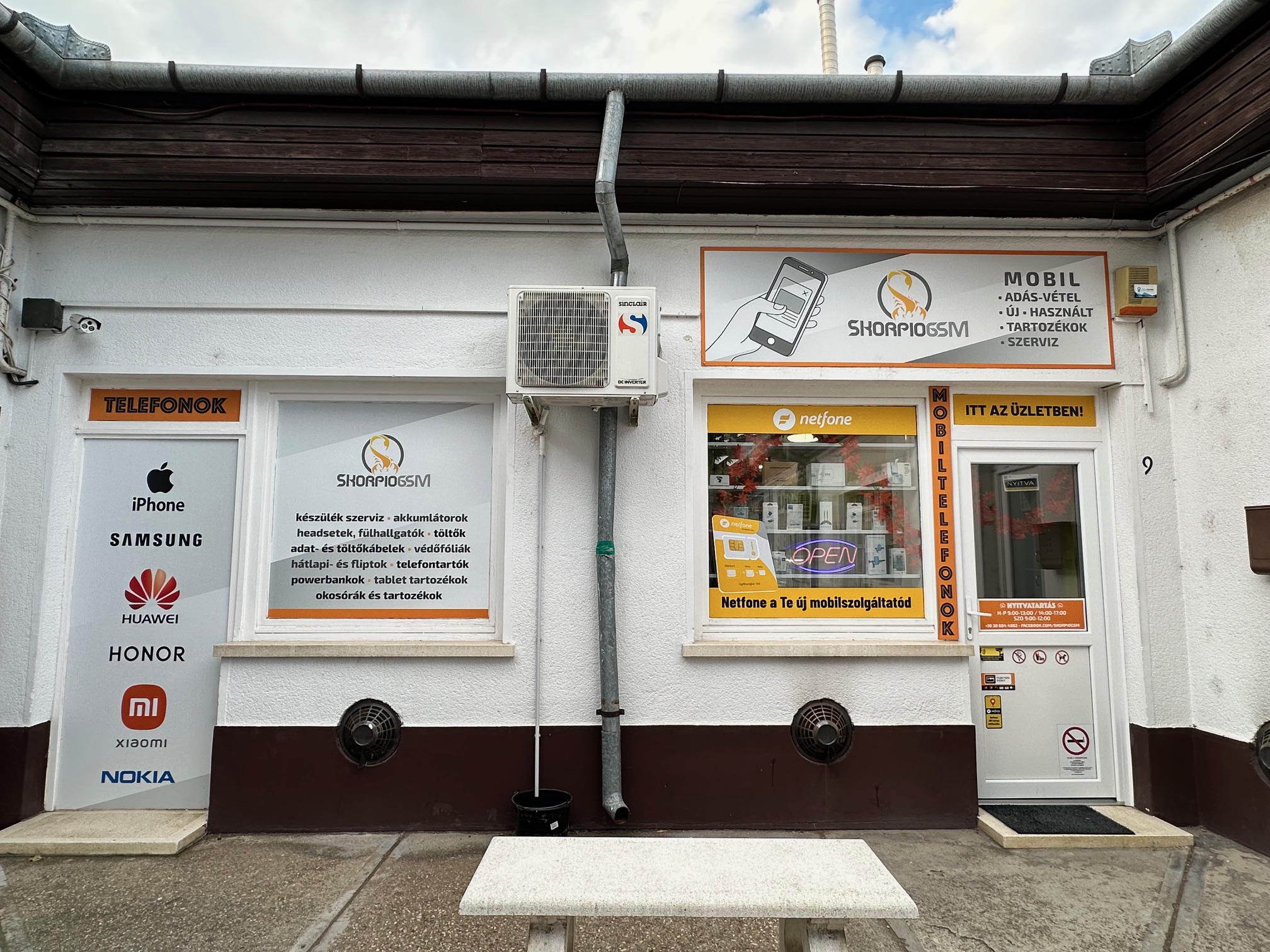 SKORPIÓ GSM SZAKÜZLET